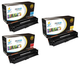 Catch Supplies Replacement HP CE271A,CE272A,CE273A Standard Yield Laser Printer Toner Cartridges - Three Pack