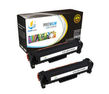 Catch Supplies Replacement HP CE410X High Yield Black Toner Cartridge Laser Printer Toner Cartridges - Two Pack
