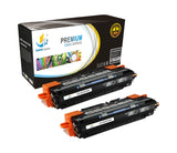 Catch Supplies Replacement HP Q2670A Standard Yield Laser Printer Toner Cartridges - Two Pack