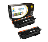 Catch Supplies Replacement HP CE250X High Yield Black Toner Cartridge Laser Printer Toner Cartridges - Two Pack
