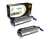 Catch Supplies Replacement HP CB400A Standard Yield Laser Printer Toner Cartridges - Two Pack