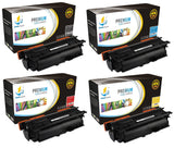 Catch Supplies Replacement HP CE260A,CE261A,CE262A,CE263A High Yield Toner Cartridges Laser Printer Toner Cartridges - Four Pack