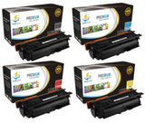 Catch Supplies Replacement HP CE260X,CE261A,CE262A,CE263A High Yield Toner Cartridges Laser Printer Toner Cartridges - Four Pack