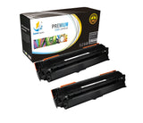 Catch Supplies Replacement HP CE270A High Yield Black Toner Cartridge Laser Printer Toner Cartridges - Two Pack