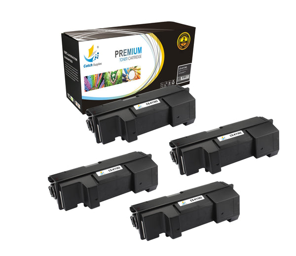 Catch Supplies Replacement Kyocera TK-352 Standard Yield Laser Printer Toner Cartridges - Four Pack