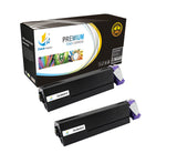 Catch Supplies Replacement Okidata 44574901 Standard Yield Laser Printer Toner Cartridges - Two Pack