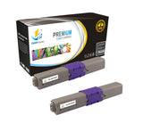 Catch Supplies Replacement Okidata 44469801 Standard Yield Laser Printer Toner Cartridges - Two Pack