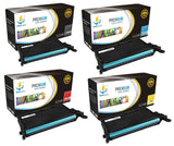 Catch Supplies Replacement Samsung CLT-K508L,CLT-C508L,CLT-M508L,CLT-Y508L High Yield Toner Cartridges Laser Printer Toner Cartridges - Four Pack
