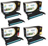 Catch Supplies Replacement Samsung CLT-K508L,CLT-C508L,CLT-M508L,CLT-Y508L High Yield Toner Cartridges Laser Printer Toner Cartridges - Five Pack