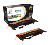 Catch Supplies Replacement Samsung CLT-K407S Standard Yield Laser Printer Toner Cartridges - Two Pack