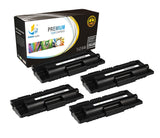 Catch Supplies Replacement Samsung ML-2250D5 High Yield Black Toner Cartridge Laser Printer Toner Cartridges - Four Pack