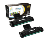 Catch Supplies Replacement Samsung MLT-D108S Standard Yield Laser Printer Toner Cartridges - Two Pack