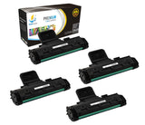 Catch Supplies Replacement Samsung MLT-D108S Standard Yield Laser Printer Toner Cartridges - Four Pack